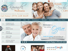 Tablet Screenshot of kaminskiwellness.com